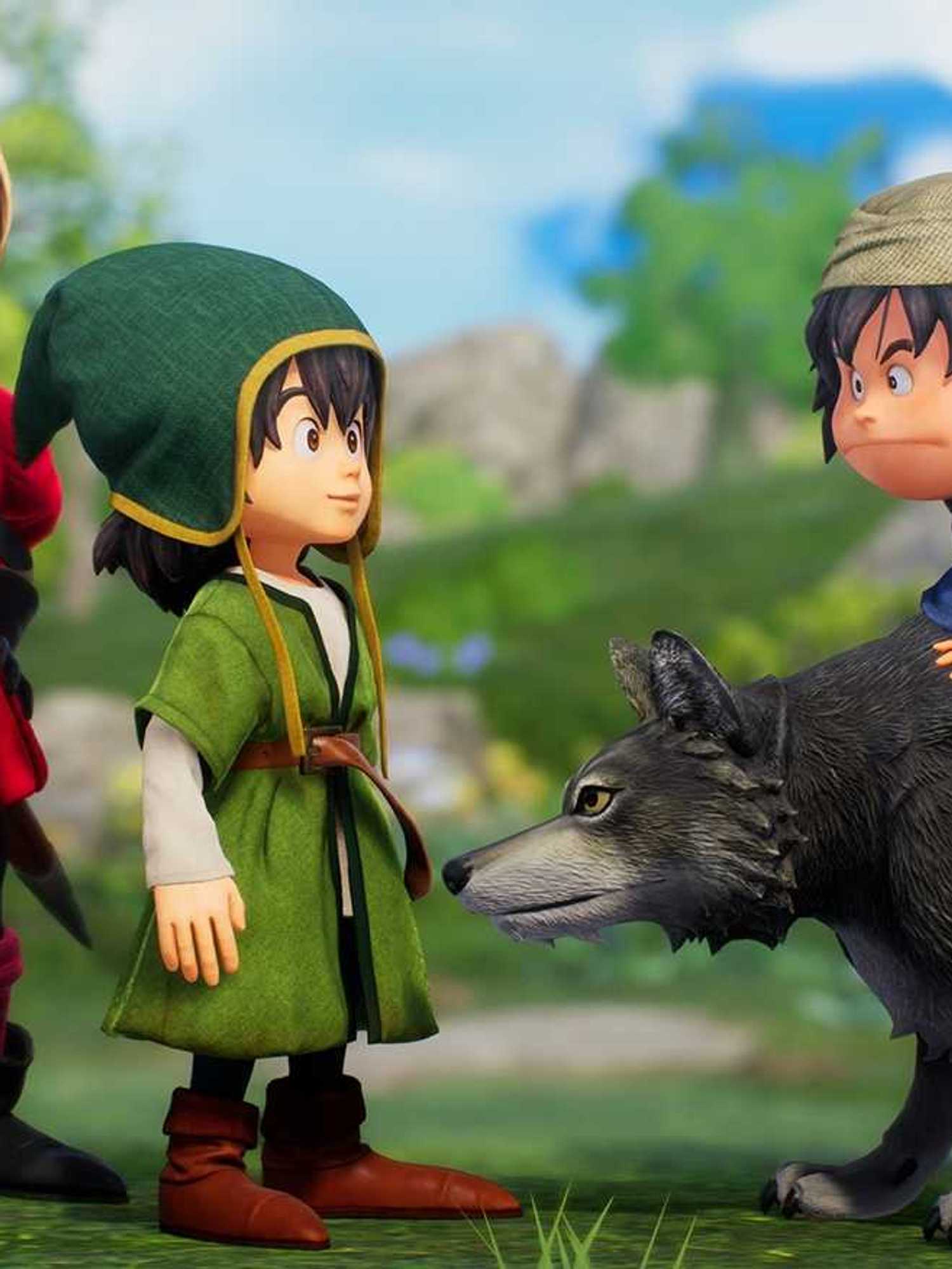 An official screenshot from Dragon Quest VII Reimagined