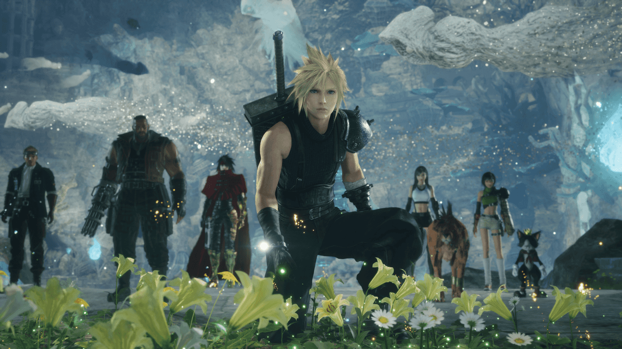 An official screenshot from Final Fantasy 7 Revelation