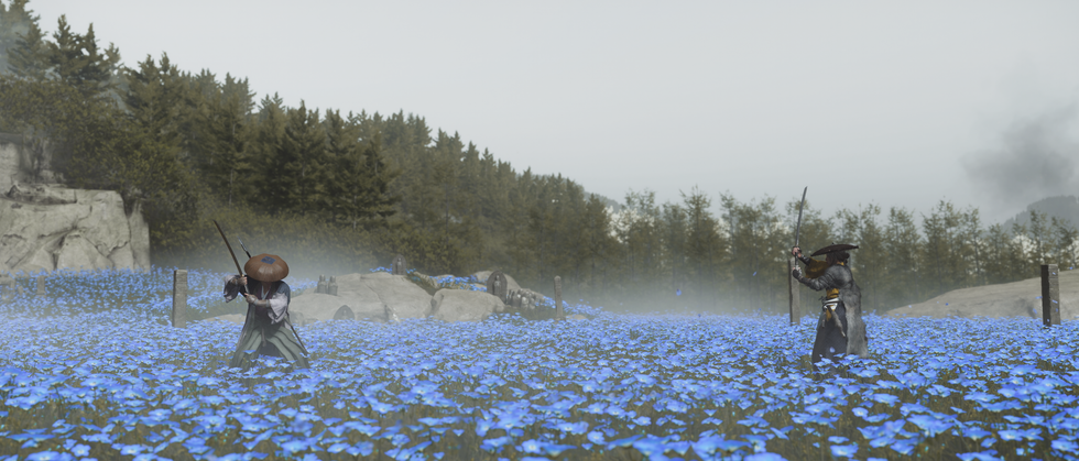 An official screenshot from Ghost of Yotei