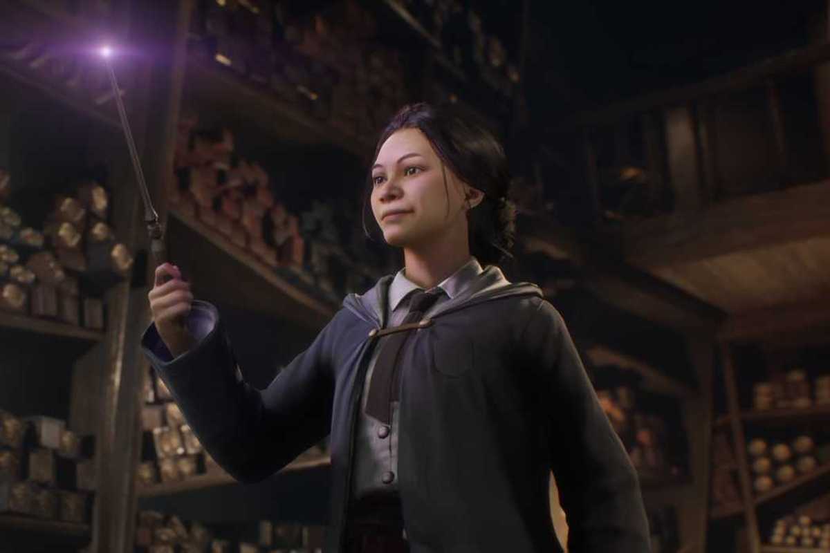 An official screenshot from Hogwarts Legacy