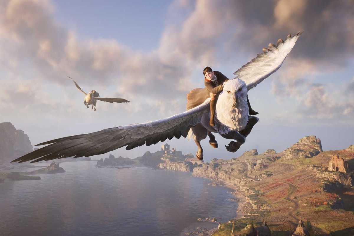 An official screenshot from Hogwarts Legacy