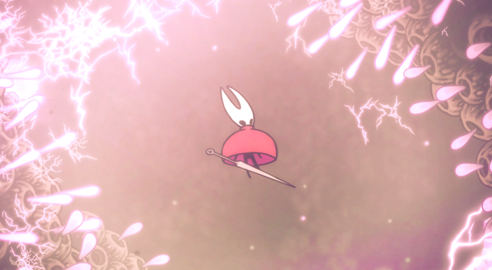 An official screenshot from Hollow Knight Silksong