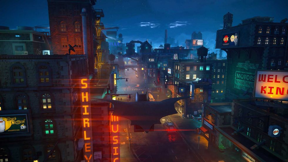 An official screenshot from LEGO Batman: Legacy of the Dark Knight