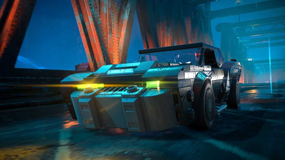 An official screenshot from LEGO Batman: Legacy of the Dark Knight