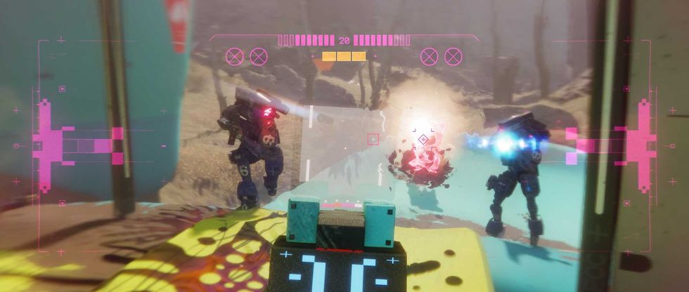 An official screenshot from Marathon's launch trailer