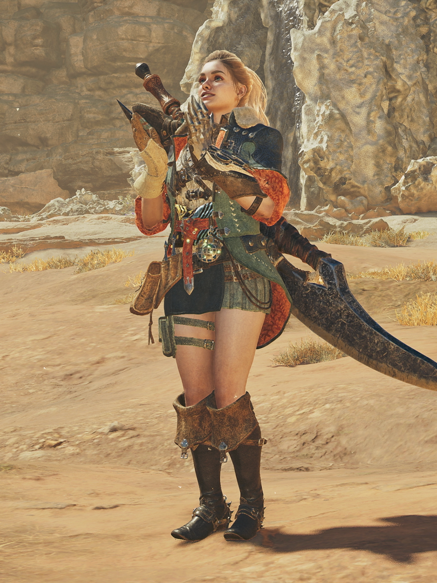 An official screenshot from Monster Hunter Wilds