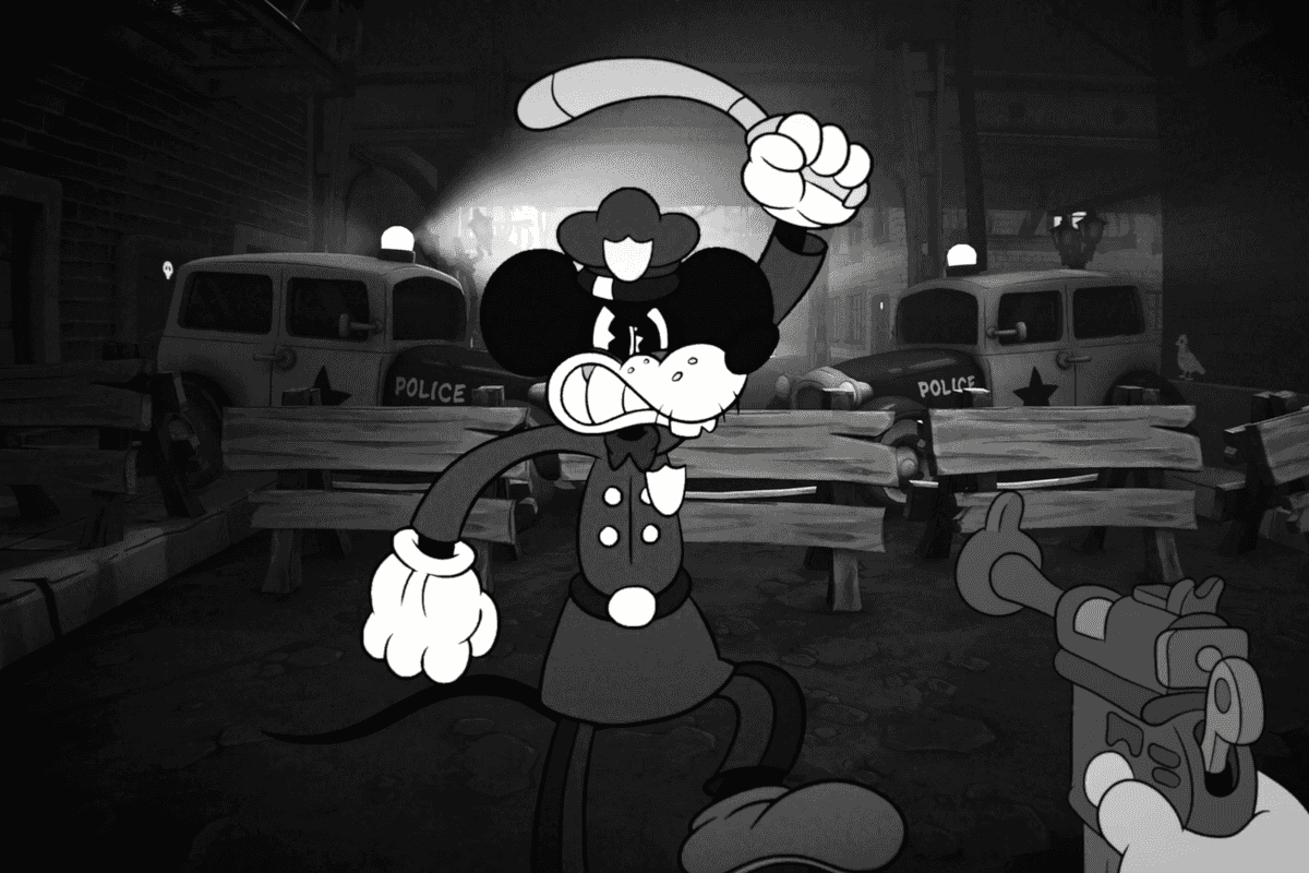 An official screenshot from Mouse: PI for Hire