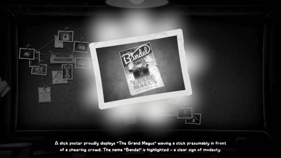 An official screenshot from Mouse: PI for Hire