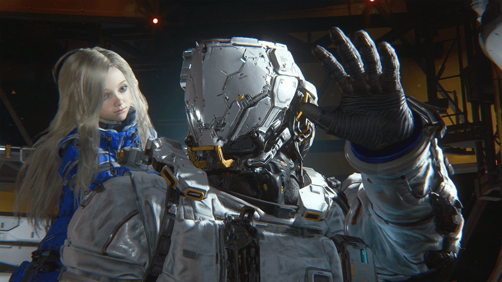 An official screenshot from Pragmata