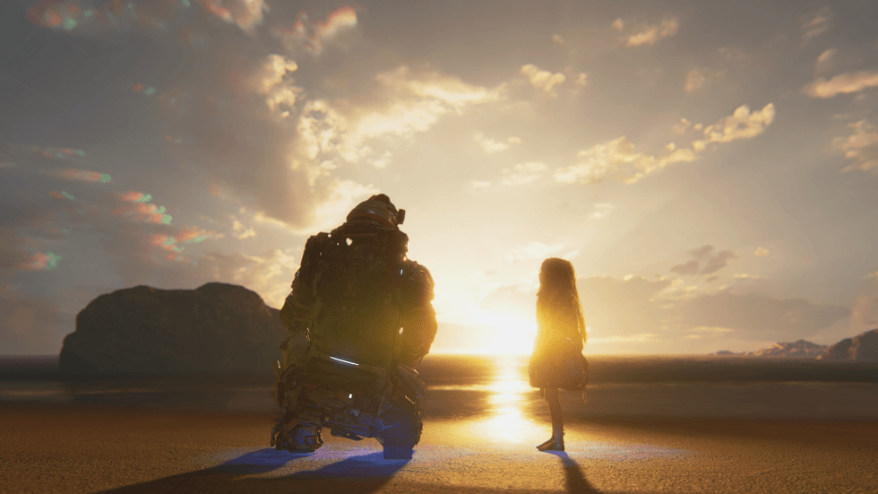 An official screenshot from Pragmata