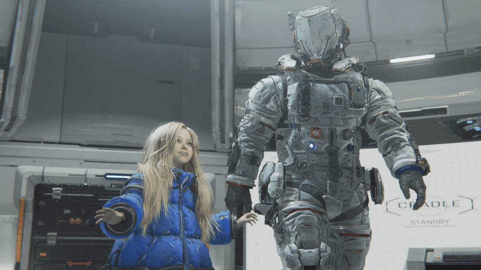 An official screenshot from Pragmata