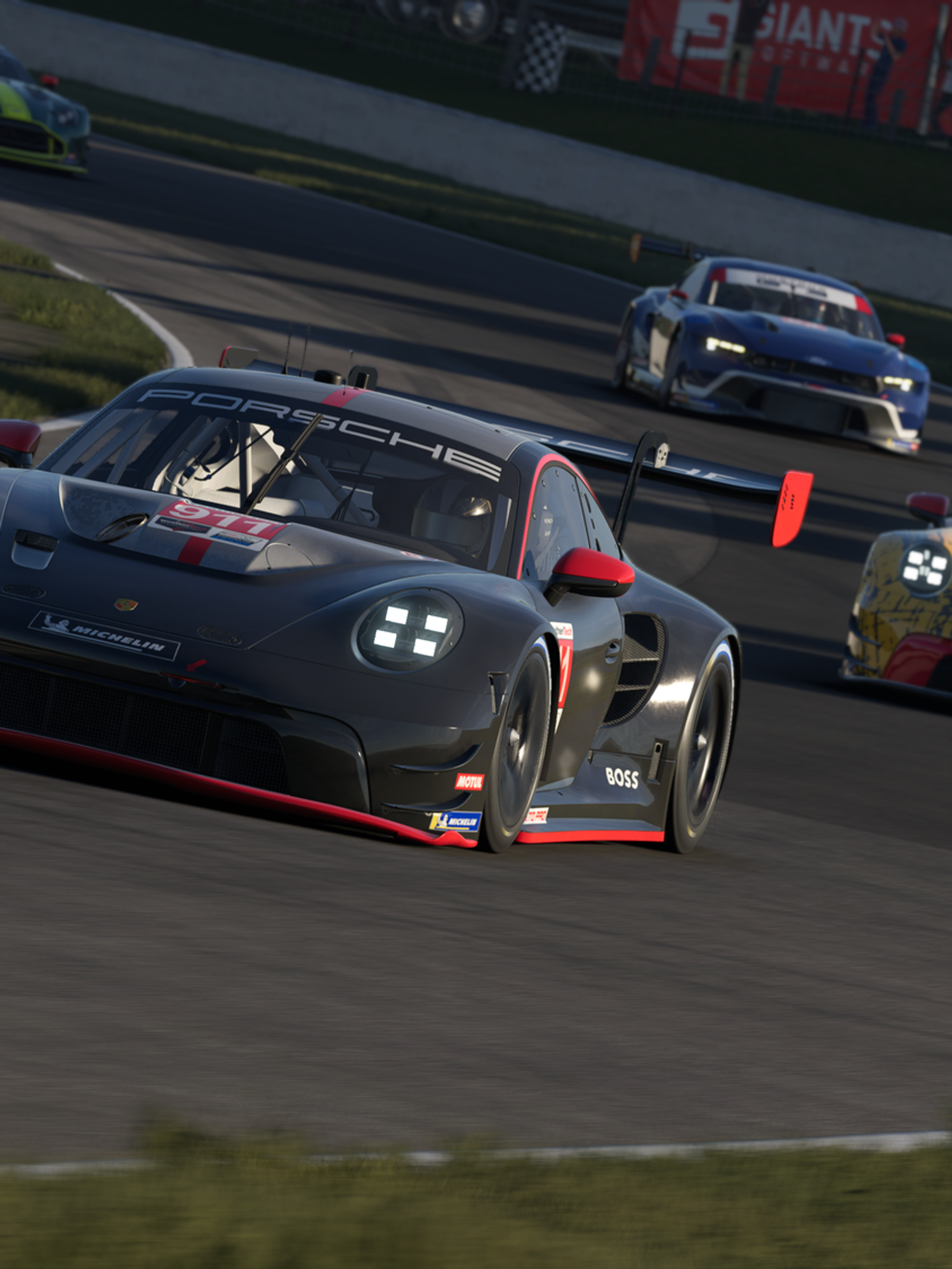 An official screenshot from Project Motor Racing