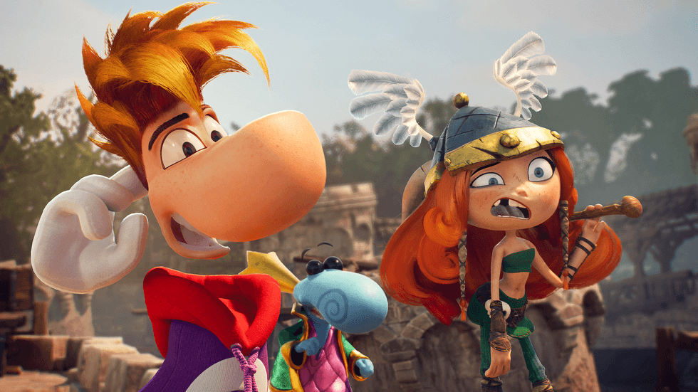 An official screenshot from Rayman Legends Retold
