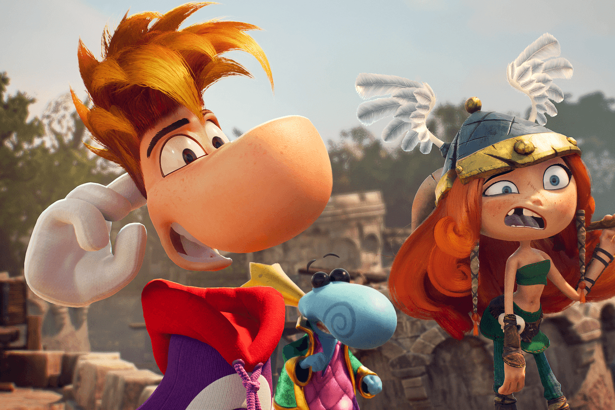An official screenshot from Rayman Legends Retold
