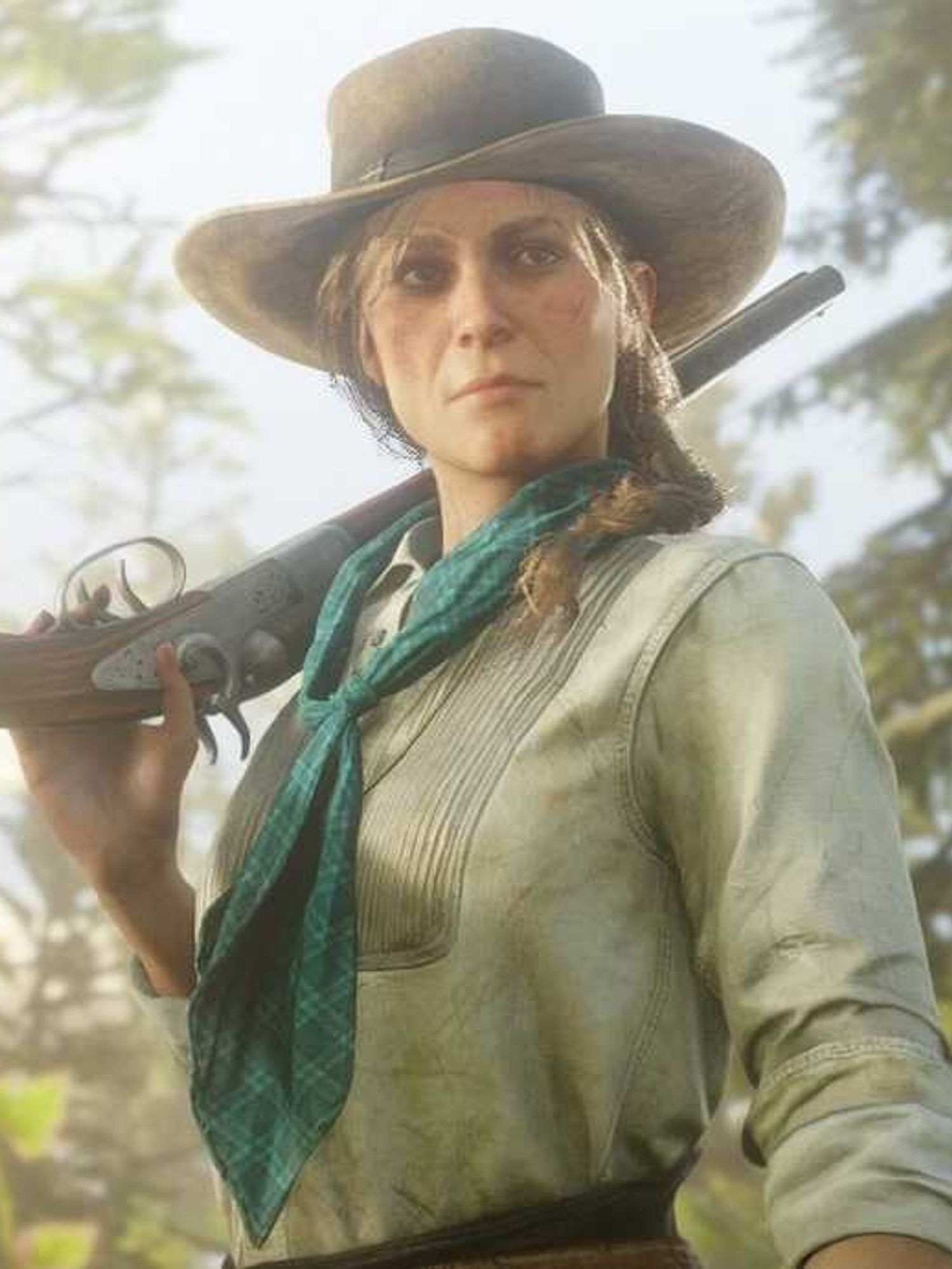 An official screenshot from Red Dead Redemption 2