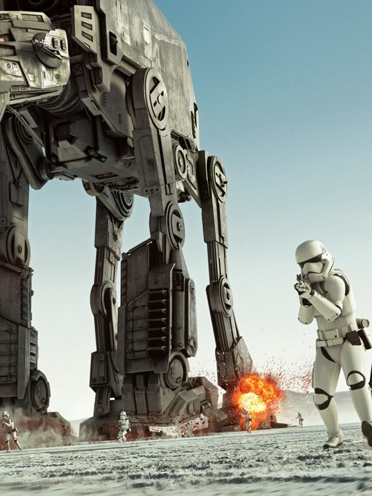 An official screenshot from Star Wars Battlefront 2