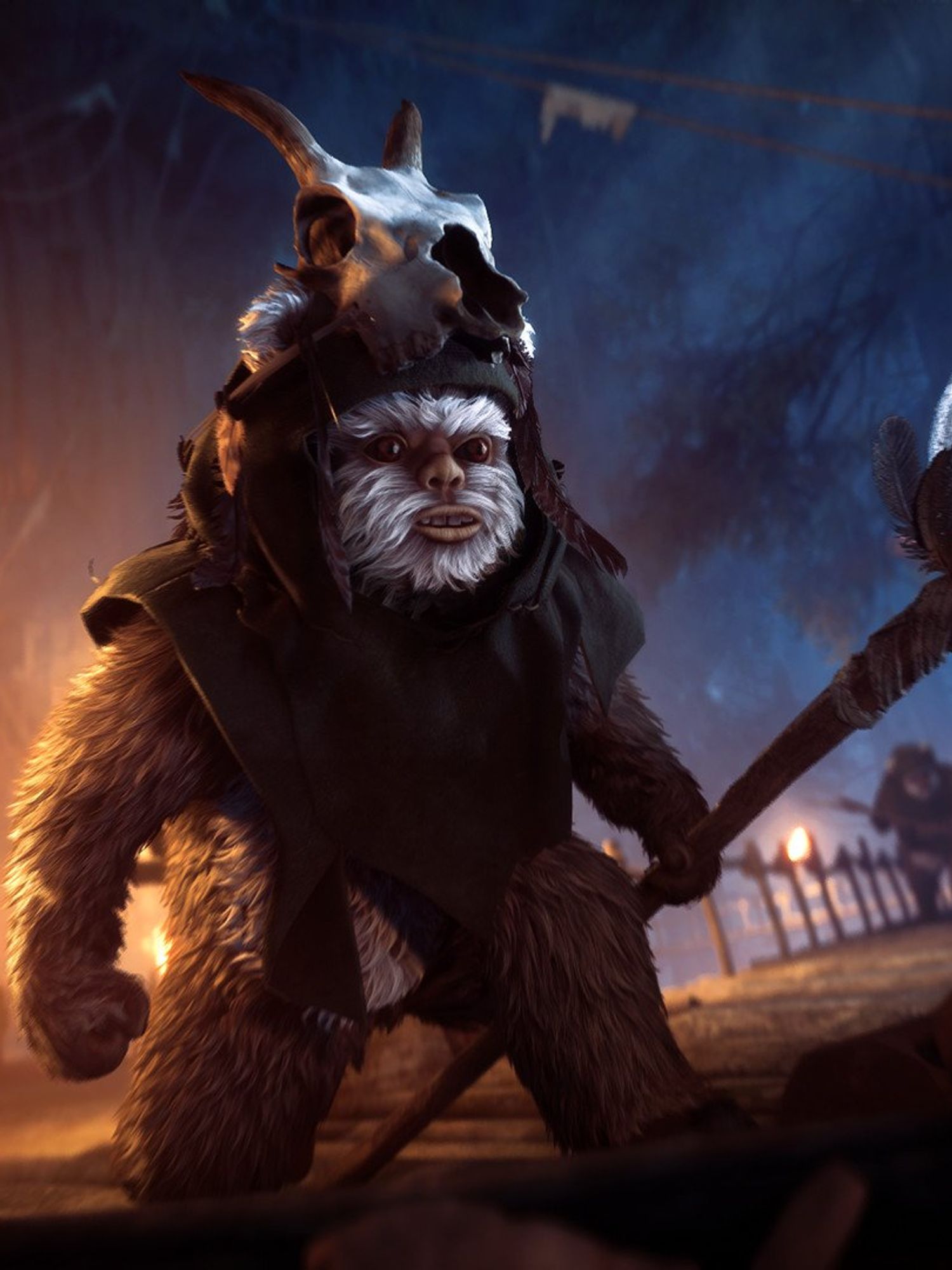 An official screenshot from Star Wars Battlefront 2