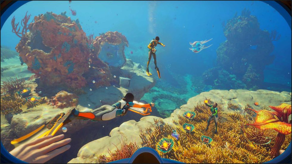 An official screenshot from Subnautica 2