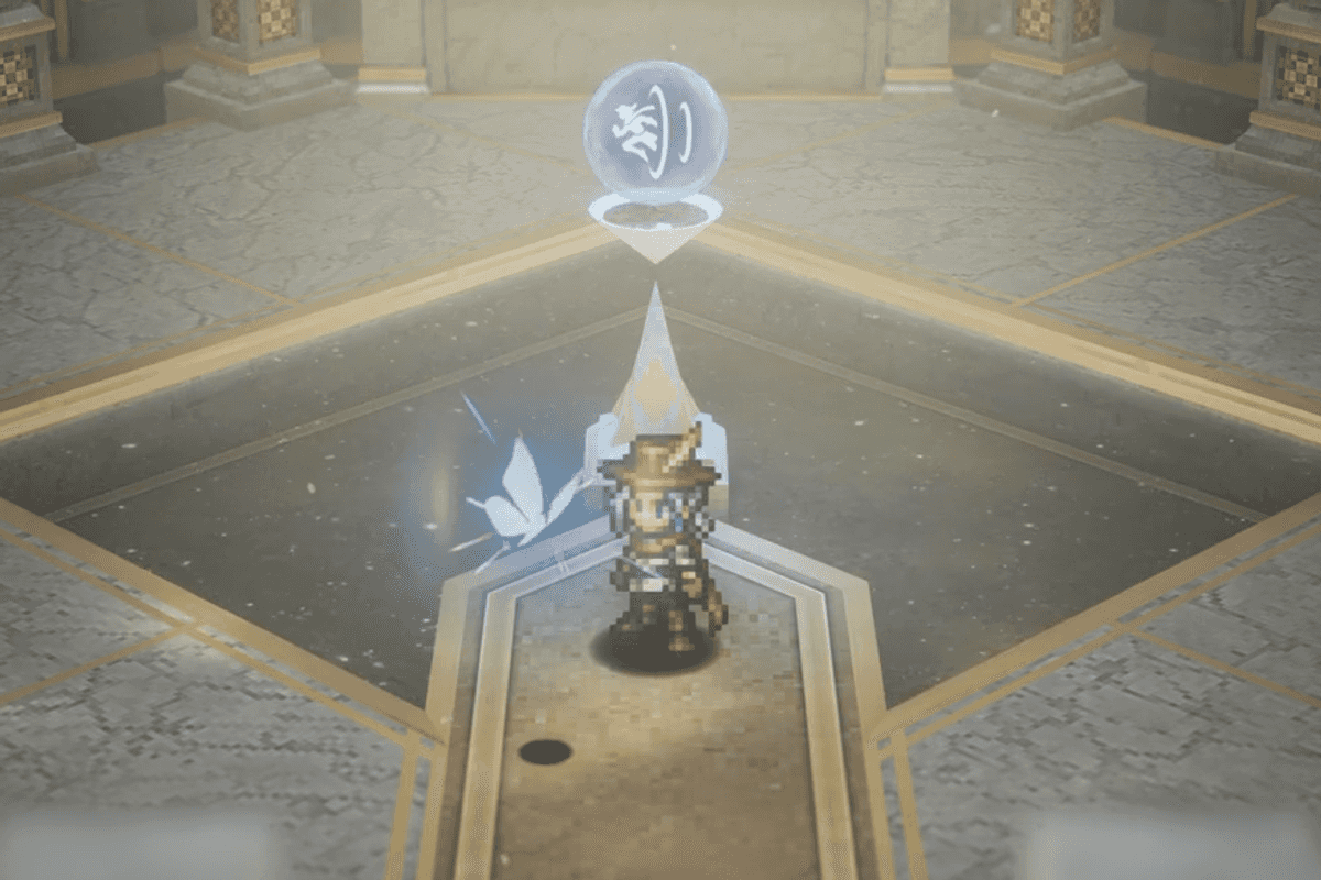 An official screenshot from The Adventures of Elliot: The Millennium Tales