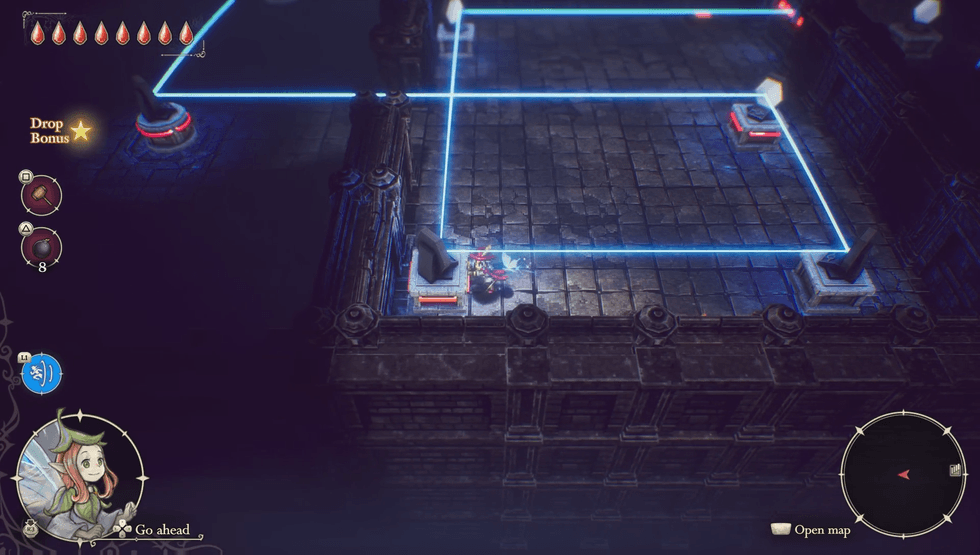 An official screenshot from The Adventures of Elliot: The Millennium Tales
