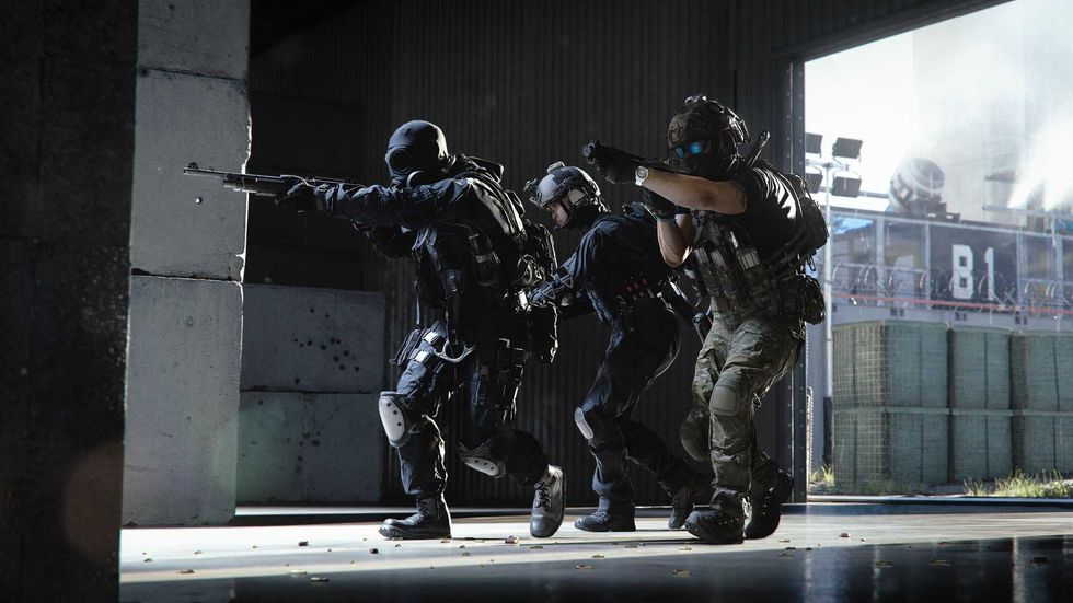 An official screenshot from the Call of Duty Modern Warfare 4 beta