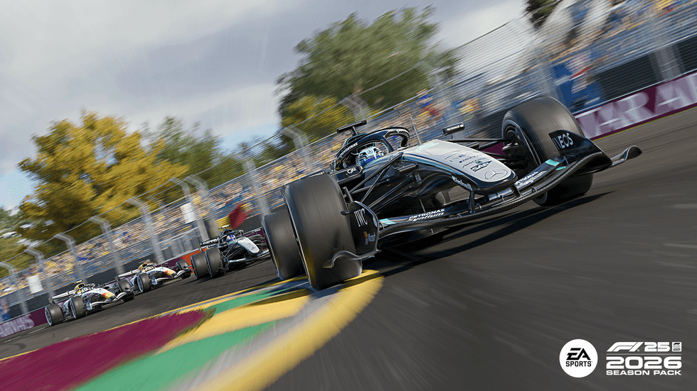 An official screenshot from the EA Sports F1 25 2026 Season Pack