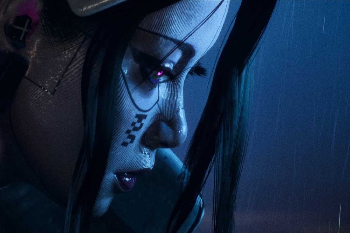 An official screenshot from the launch cinematic for Marathon