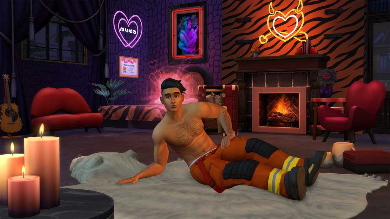 An official screenshot from The Sims 4