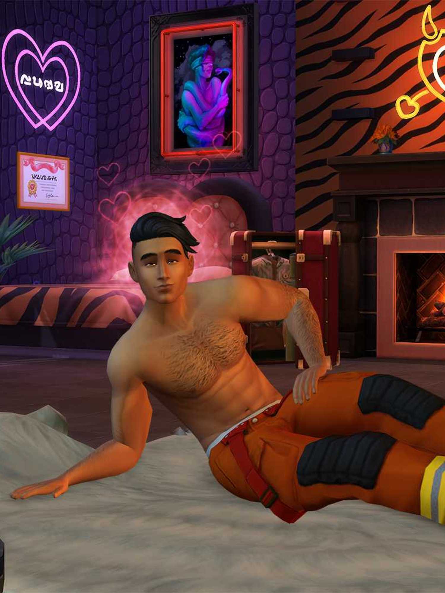 An official screenshot from The Sims 4