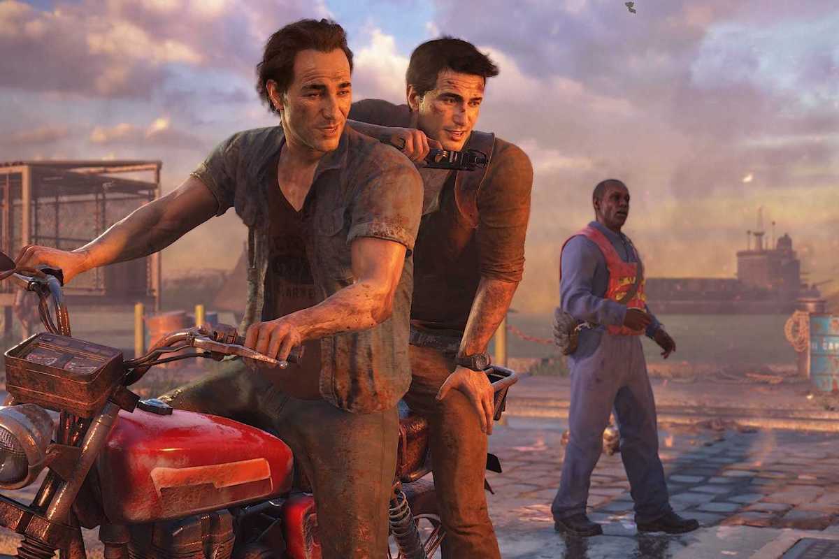 An official screenshot from Uncharted 4: A Thief's End