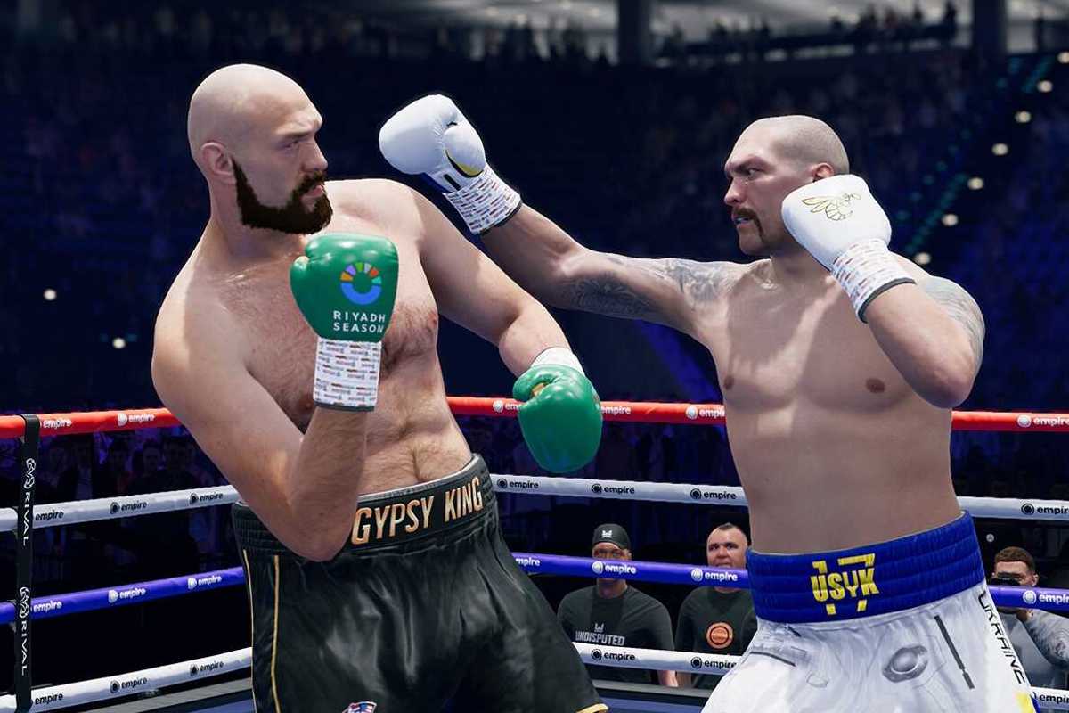 An official screenshot from Undisputed