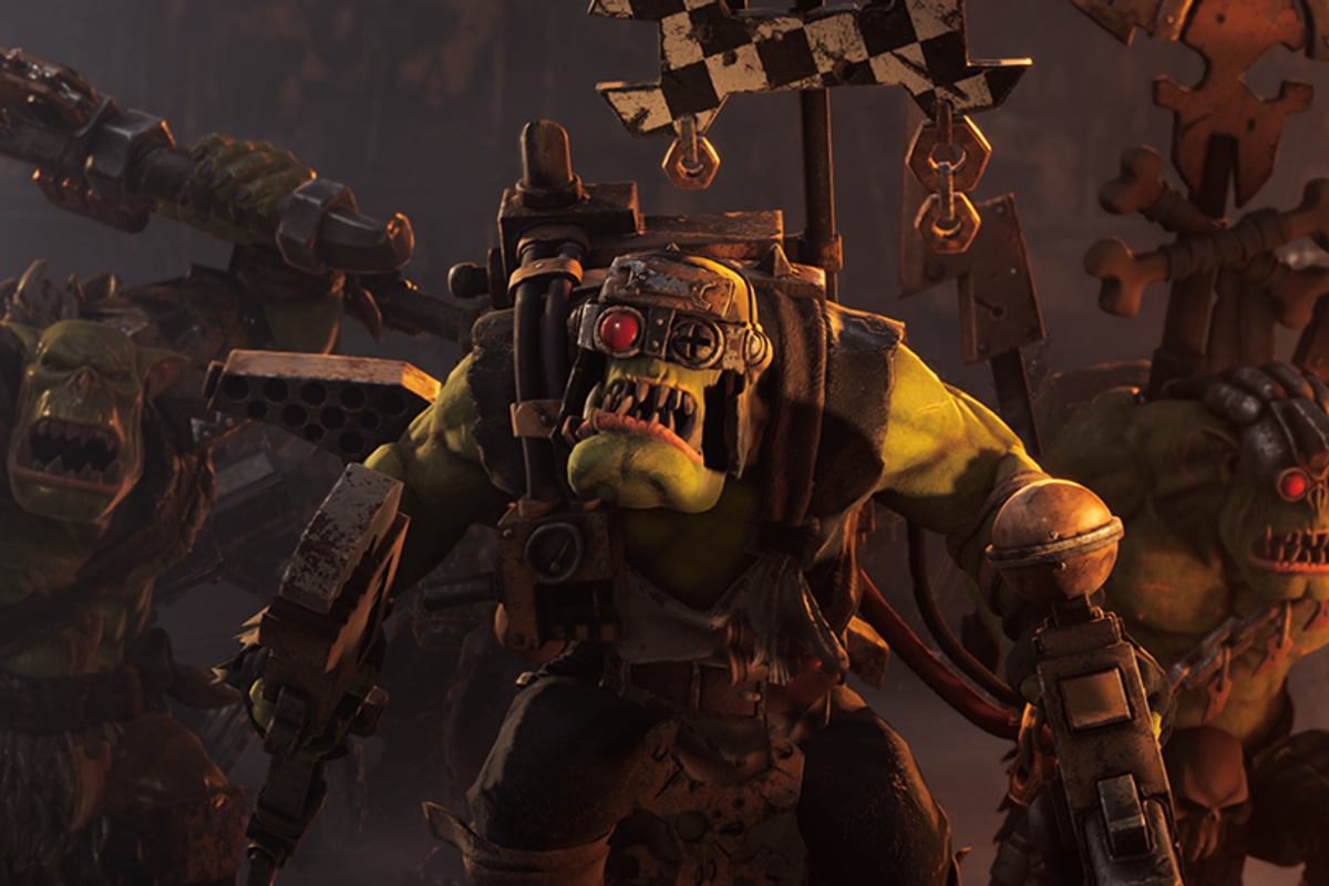 An official screenshot from Warhammer 40,000 Dawn of War IV