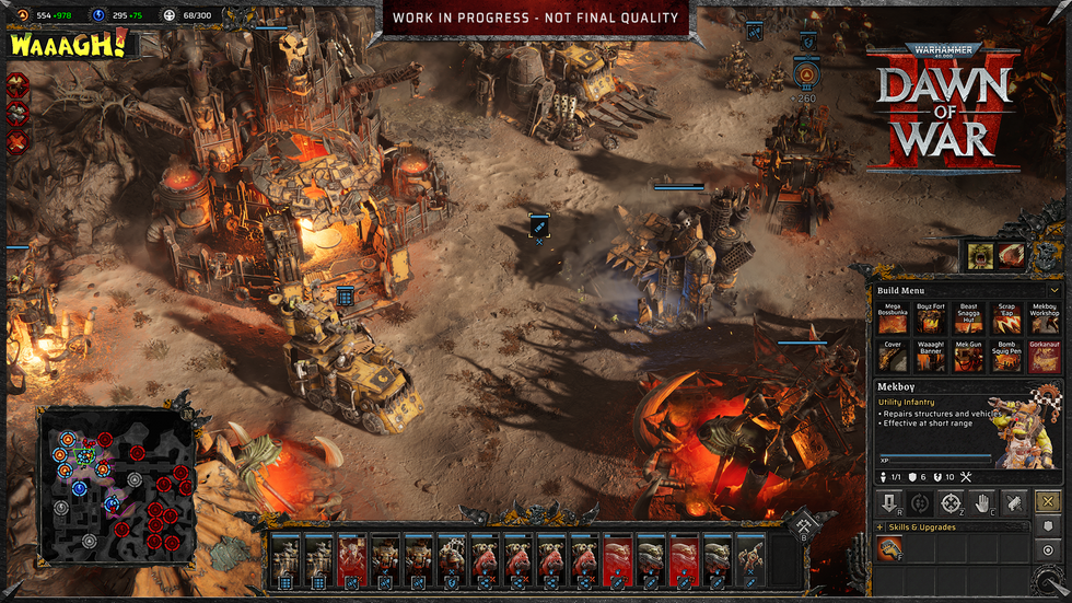 An official screenshot from Warhammer 40,000: Dawn of War IV