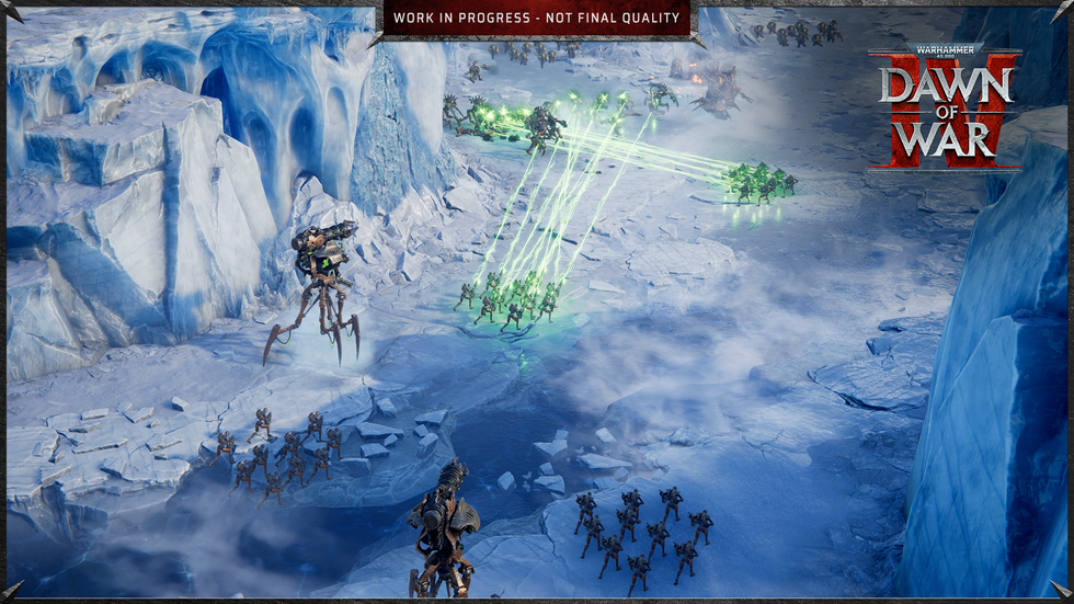 An official screenshot from Warhammer 40,000 Dawn of War IV