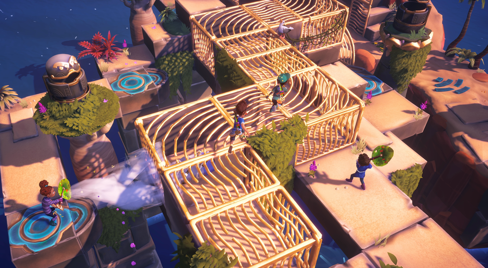 An official screenshot of a puzzle in Survival Kids