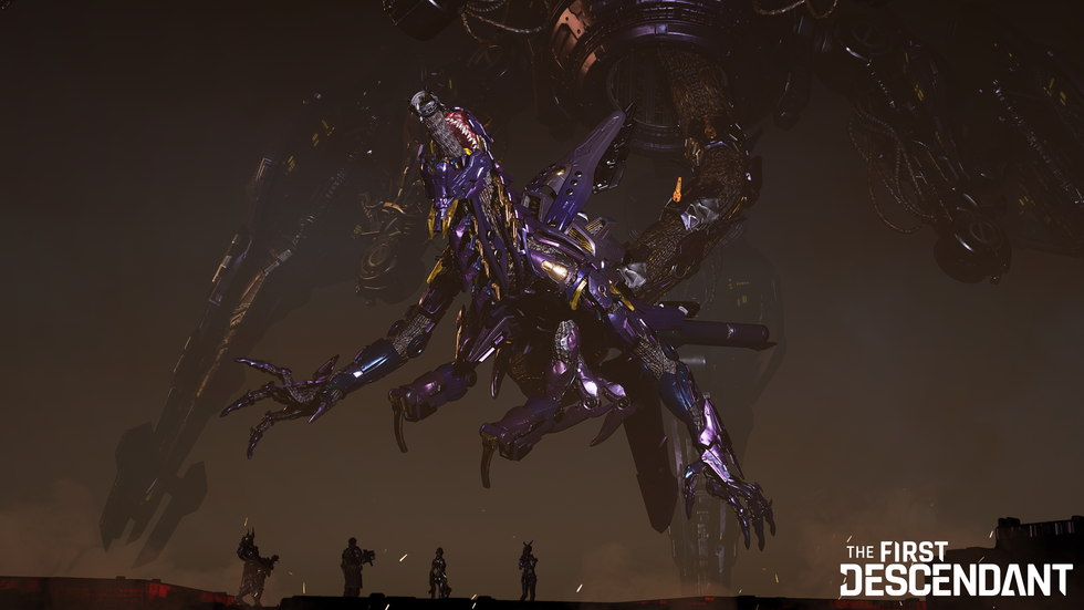 An official screenshot of a Storm Hanger in The First Descendant.
