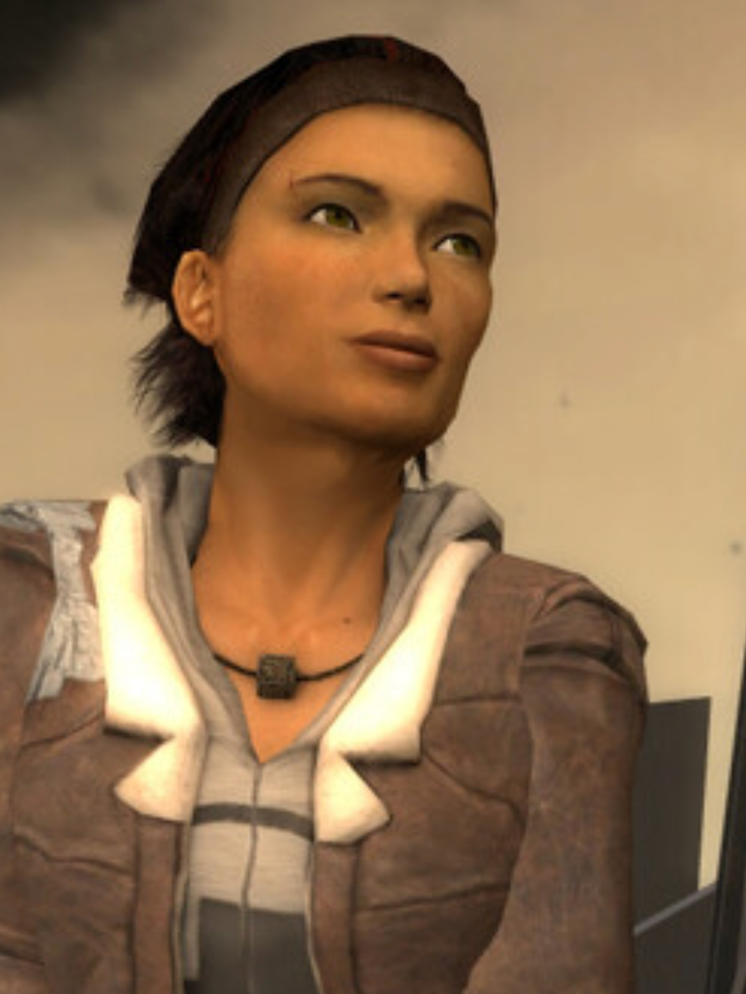 An official screenshot of Alyx from Half-Life 2