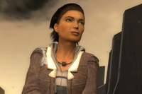 An official screenshot of Alyx from Half-Life 2