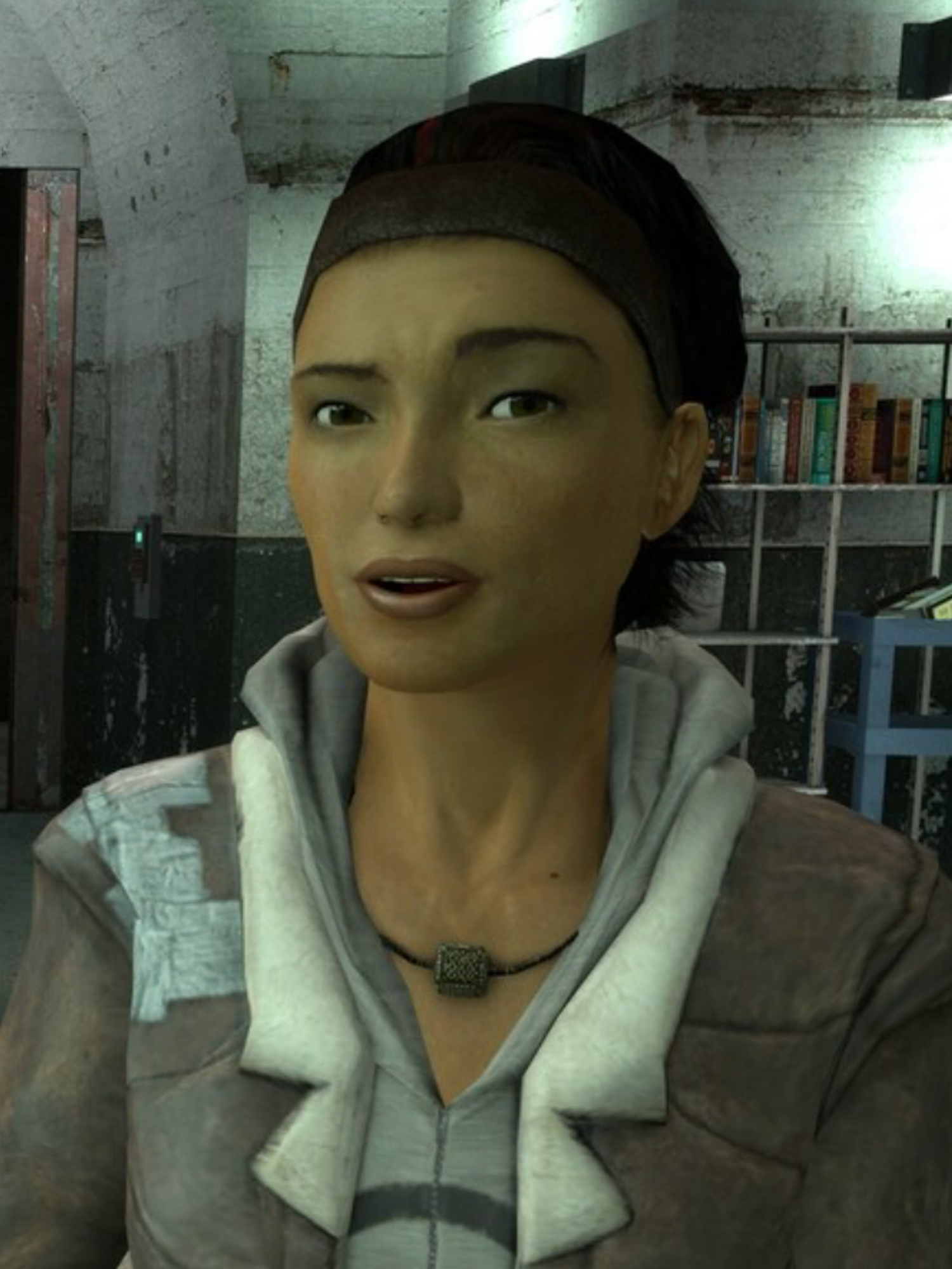 An official screenshot of Alyx in Half-Life 2