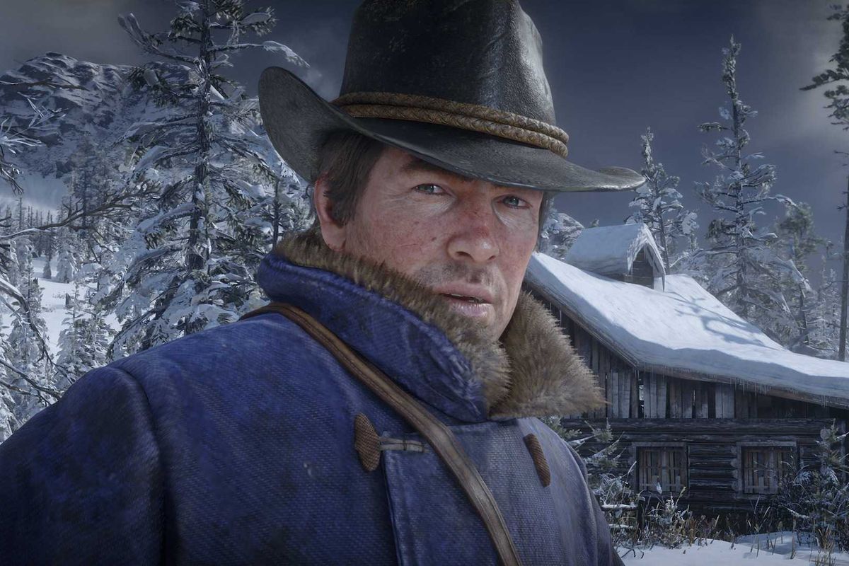 An official screenshot of Arthur Morgan from Red Dead Redemption 2