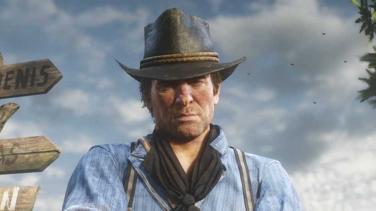 An official screenshot of Arthur Morgan in Red Dead Redemption 2