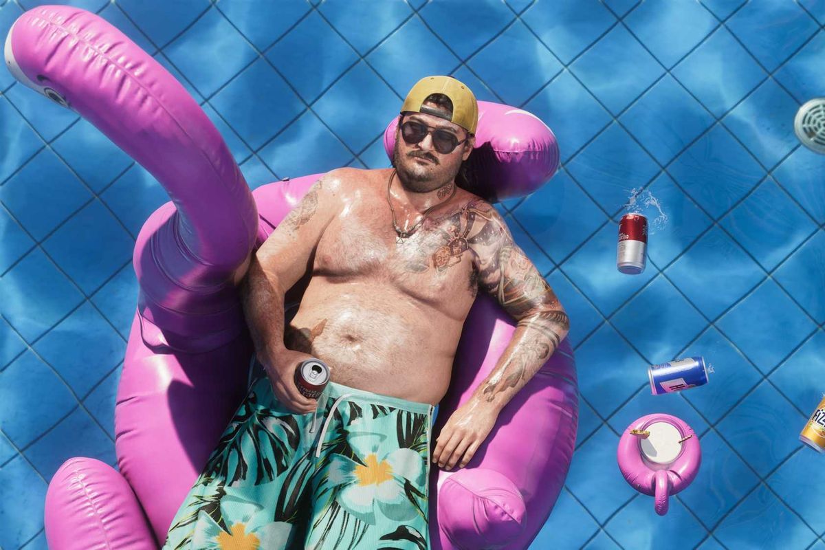 An official screenshot of Cal Hampton in GTA 6