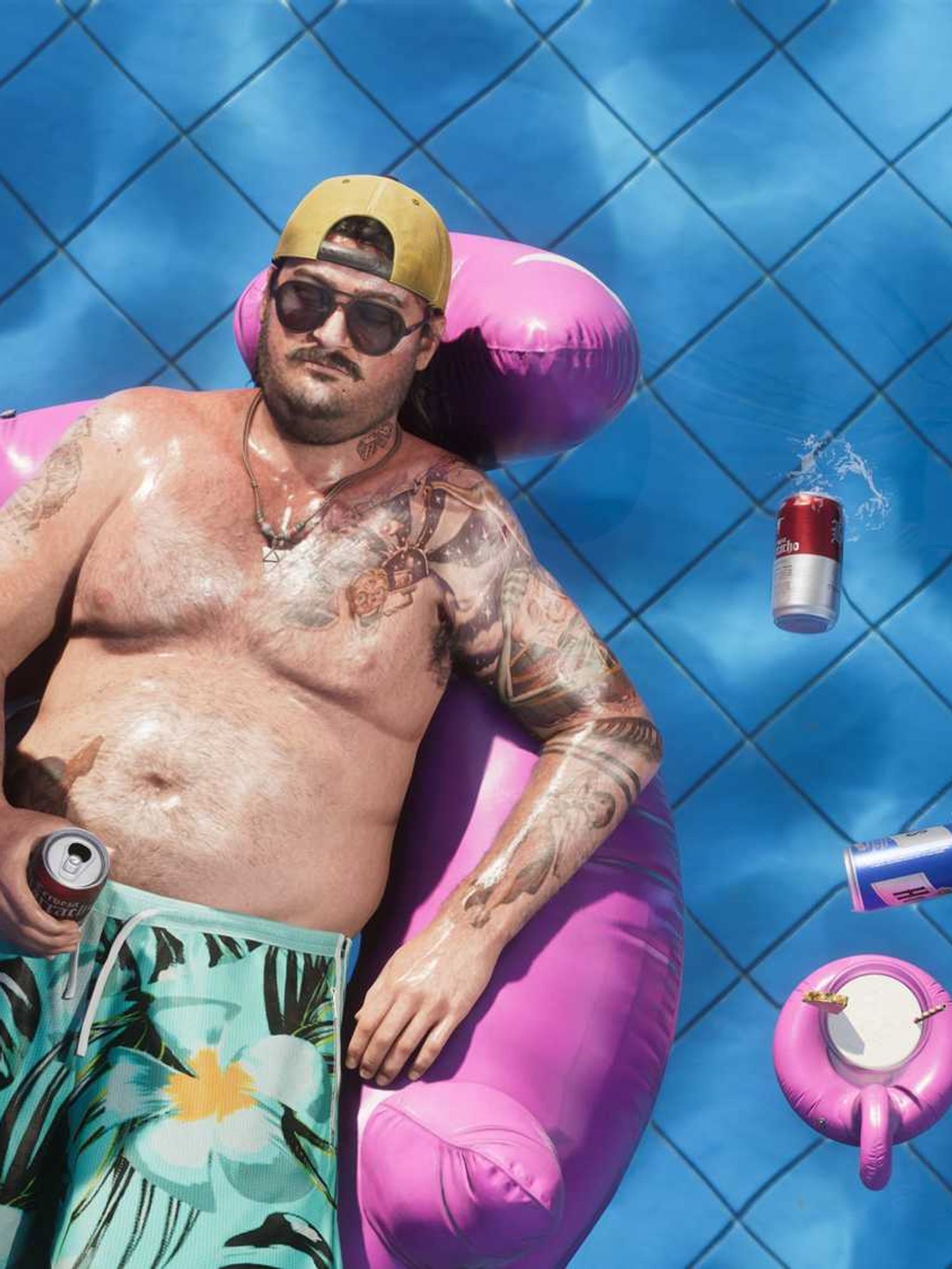 An official screenshot of Cal Hampton in GTA 6