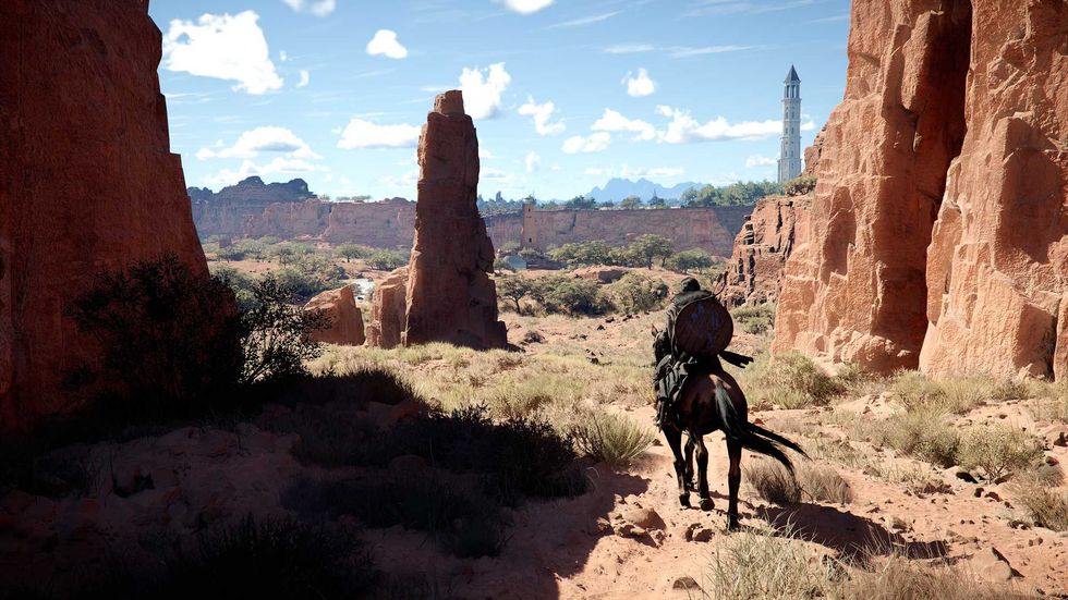 An official screenshot of Crimon Desert running on PC