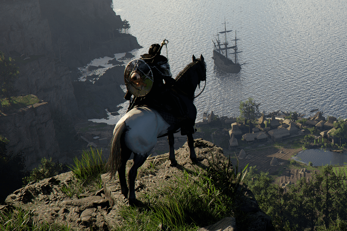 An official screenshot of Crimson Desert