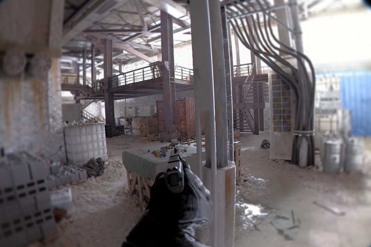 An official screenshot of early gameplay from Unrecord