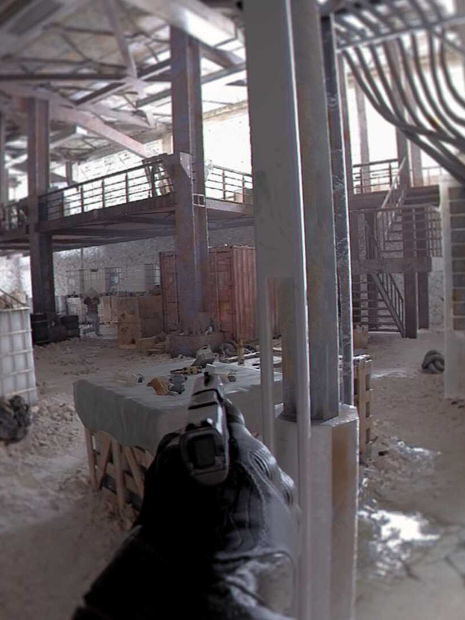 An official screenshot of early gameplay from Unrecord