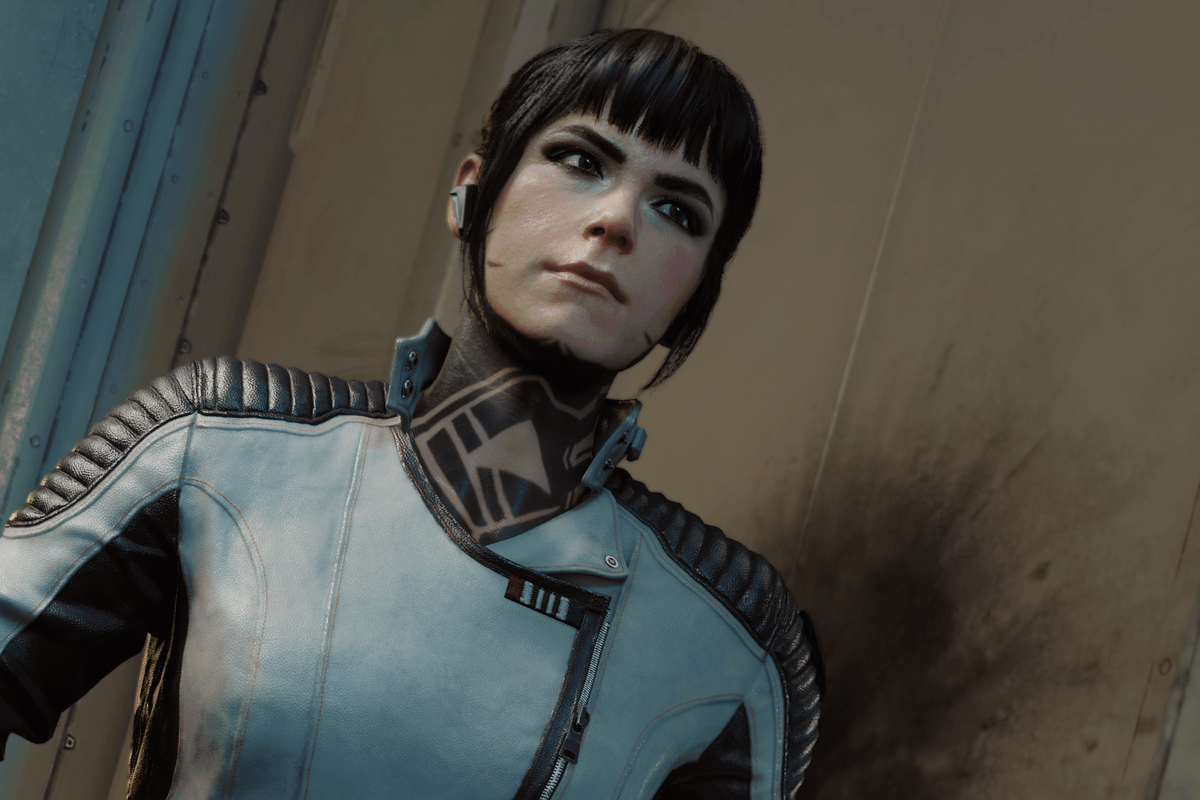 An official screenshot of Emma Kagan from Call of Duty Black Ops 7.