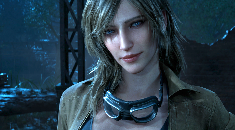 An official screenshot of Eva from Metal Gear Solid Delta: Snake Eater