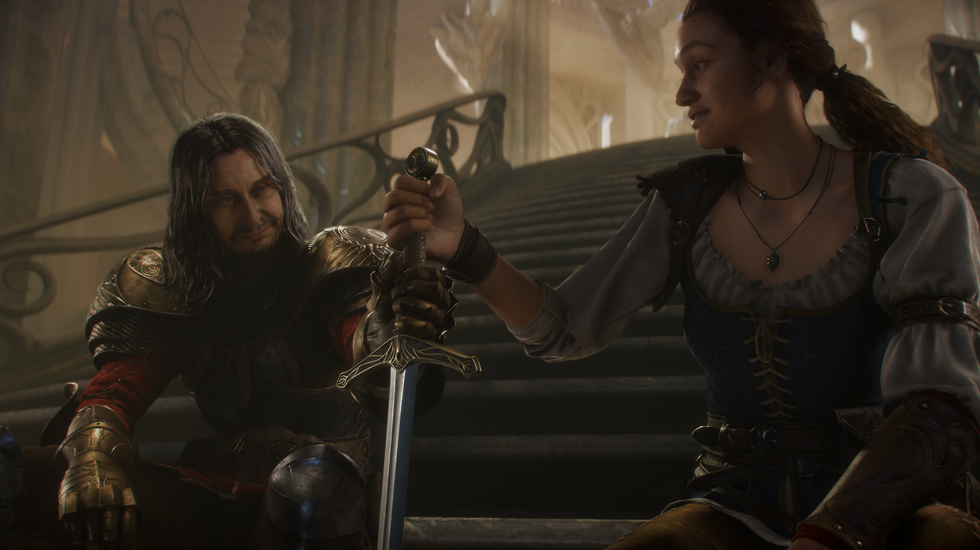 An official screenshot of Fable